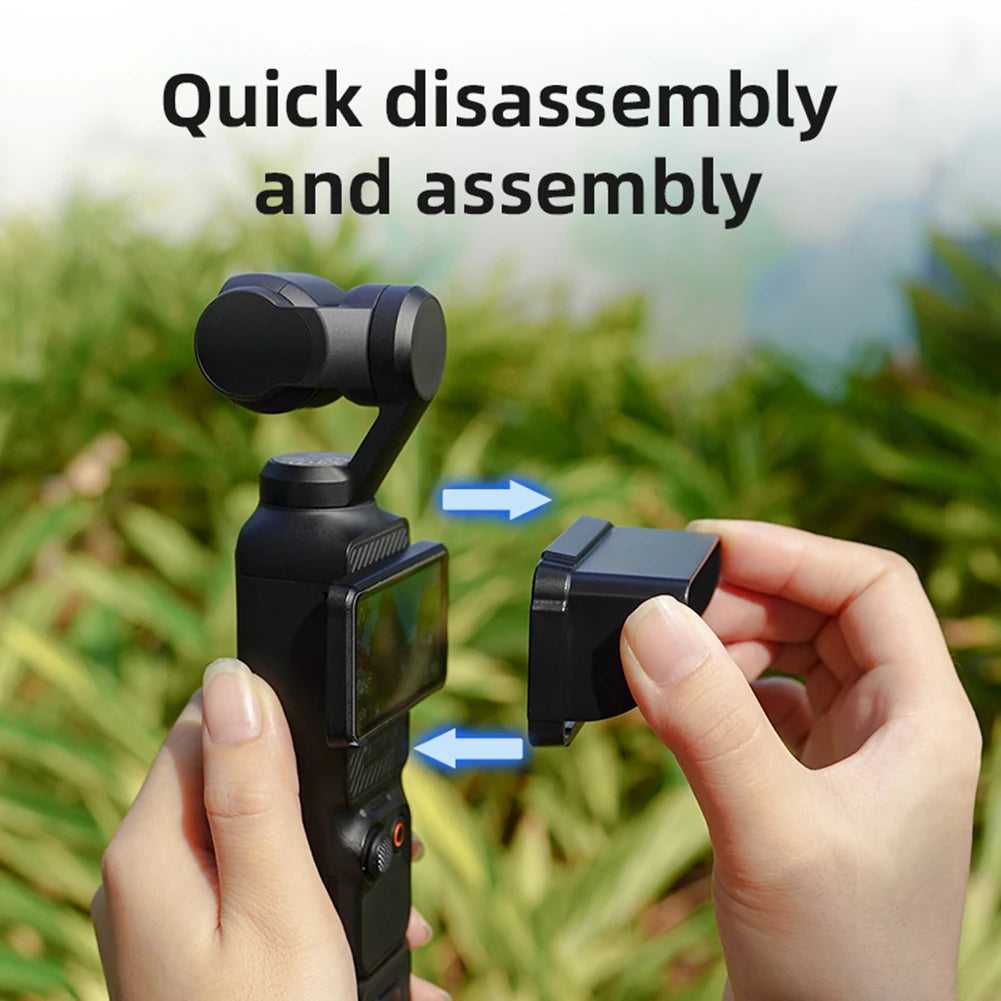 Sun Shade for DJI Osmo Pocket 3 - Anti-Glare Screen Hood & Light Shield - 18