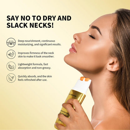 AH-8 Neck Firming Cream & Roller for Wrinkles & Crepey Skin