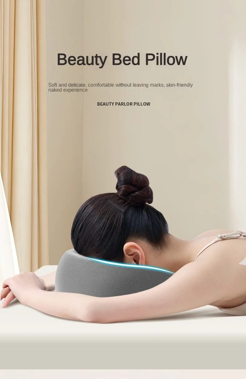 Memory Foam Face Down Pillow for Massage & Comfortable Sleeping