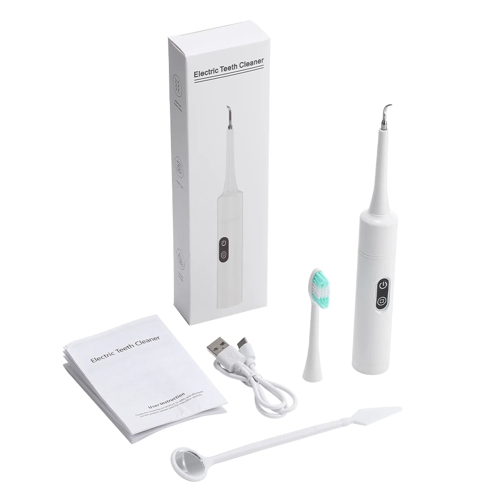 Electric Sonic Dental Calculus & Plaque Remover for Home Teeth Whitening