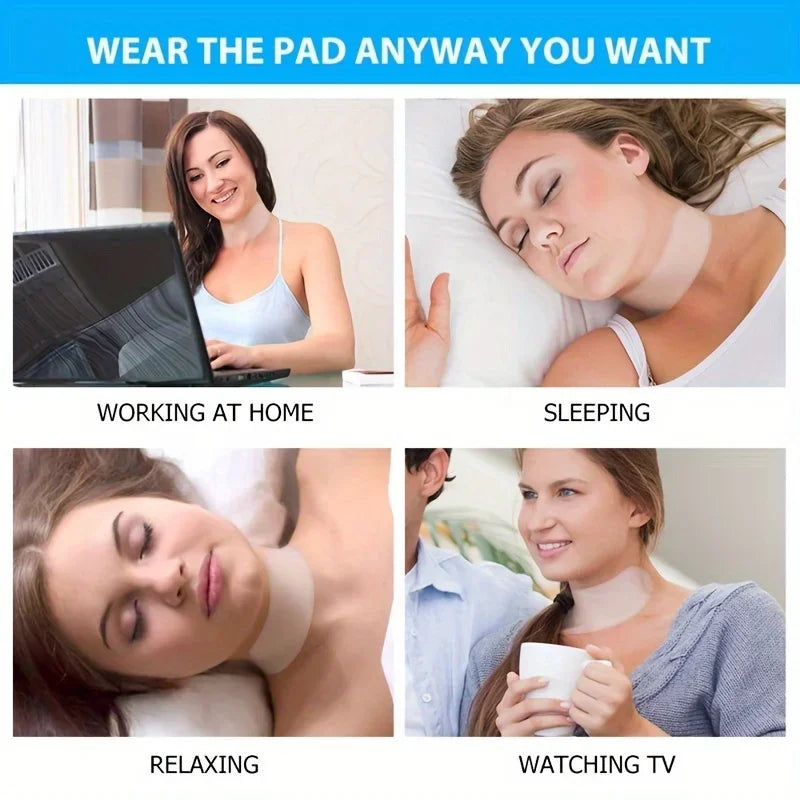Reusable Silicone Neck Wrinkle Patches for Smoothing & Anti-Aging