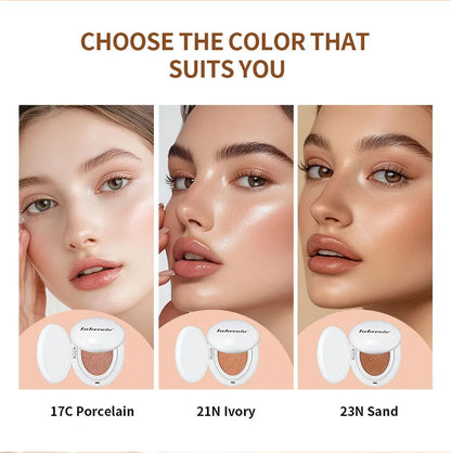 Semi-Matte Cushion Foundation - Full Coverage CC Cream