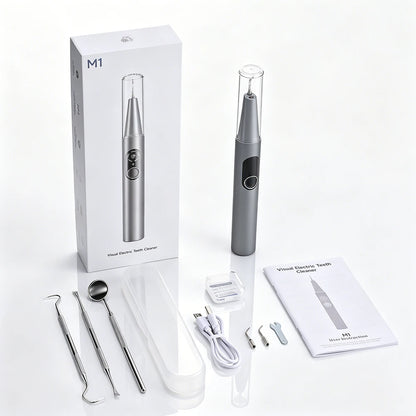 Visual Ultrasonic Tooth Cleaner with HD Camera & LED Light
