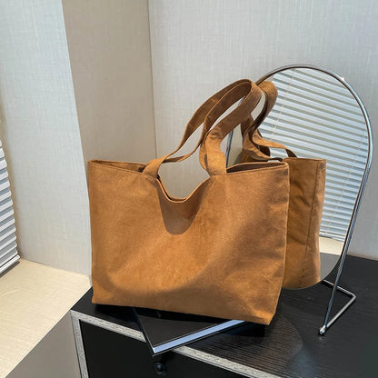 Luxury Soft Suede Tote