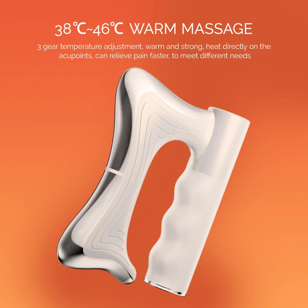 Electric Heated Gua Sha Muscle Scraper Massager - 5