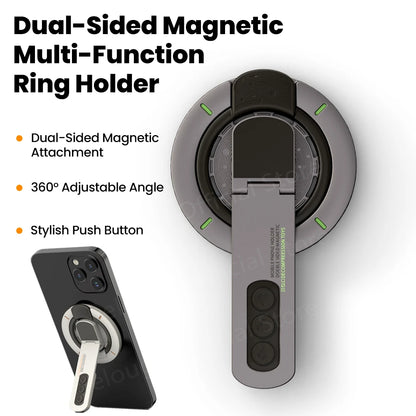 360° Magnetic Phone Stand & Ring Holder for MagSafe iPhones