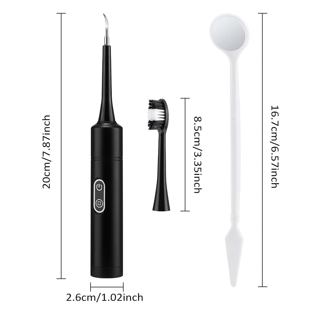 Electric Sonic Dental Calculus & Plaque Remover for Home Teeth Whitening