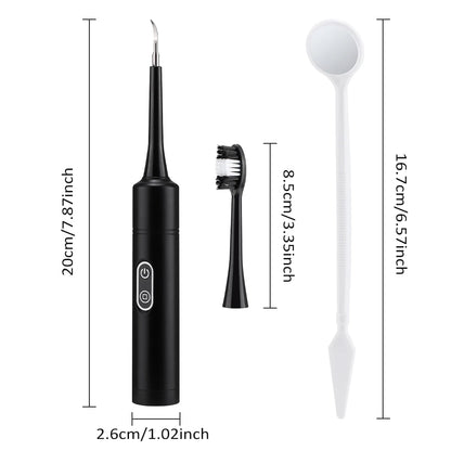 Electric Sonic Dental Calculus & Plaque Remover for Home Teeth Whitening