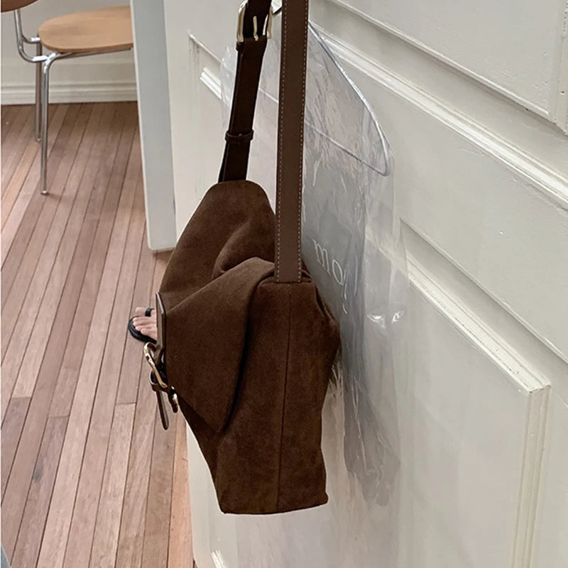Luxury Matte Leather Tote Bag