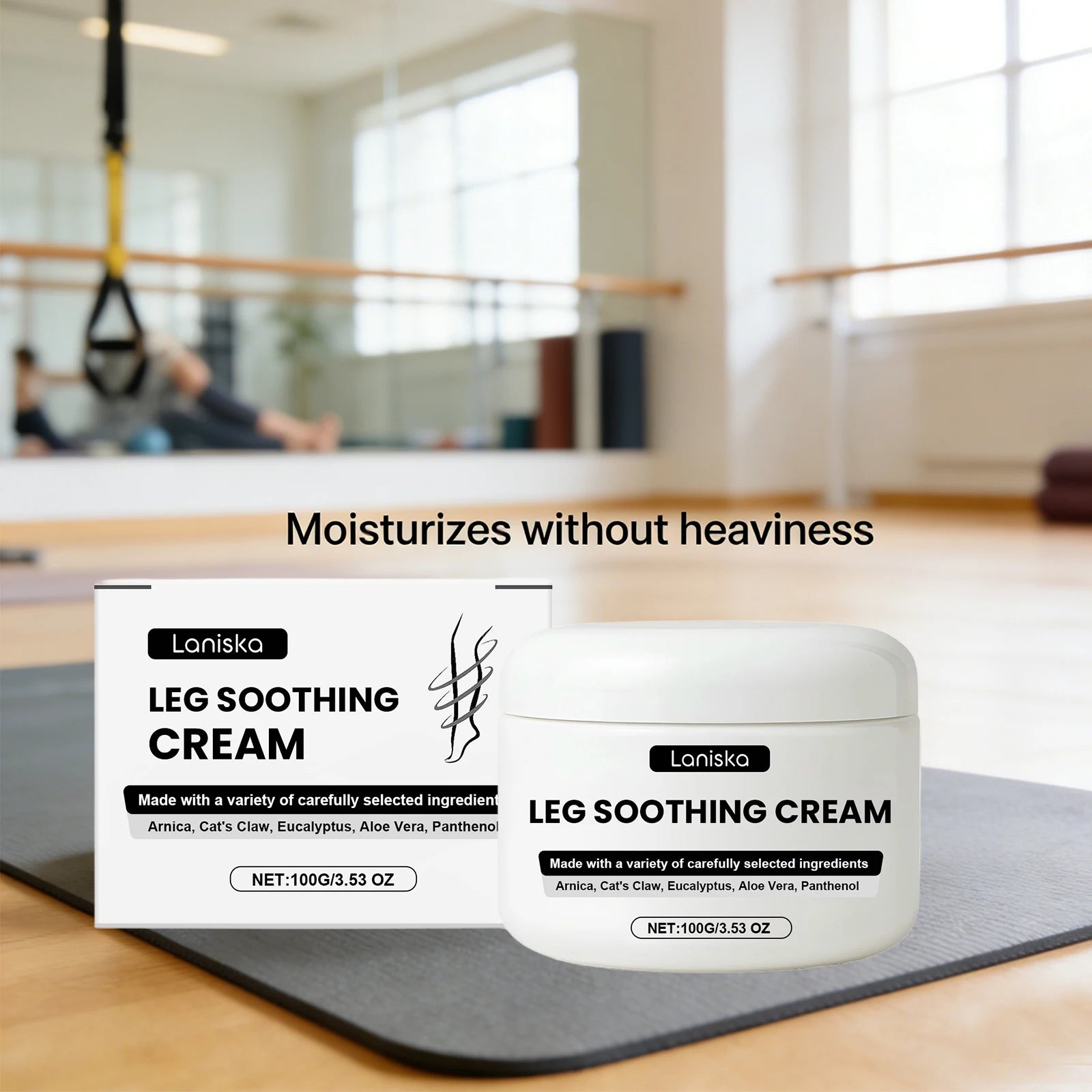 Leg Soothing Muscle Relaxation Massage Cream - Hydrating Relief for Tired Legs - 3