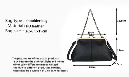 Luxury Elegant Flap Shoulder Bag