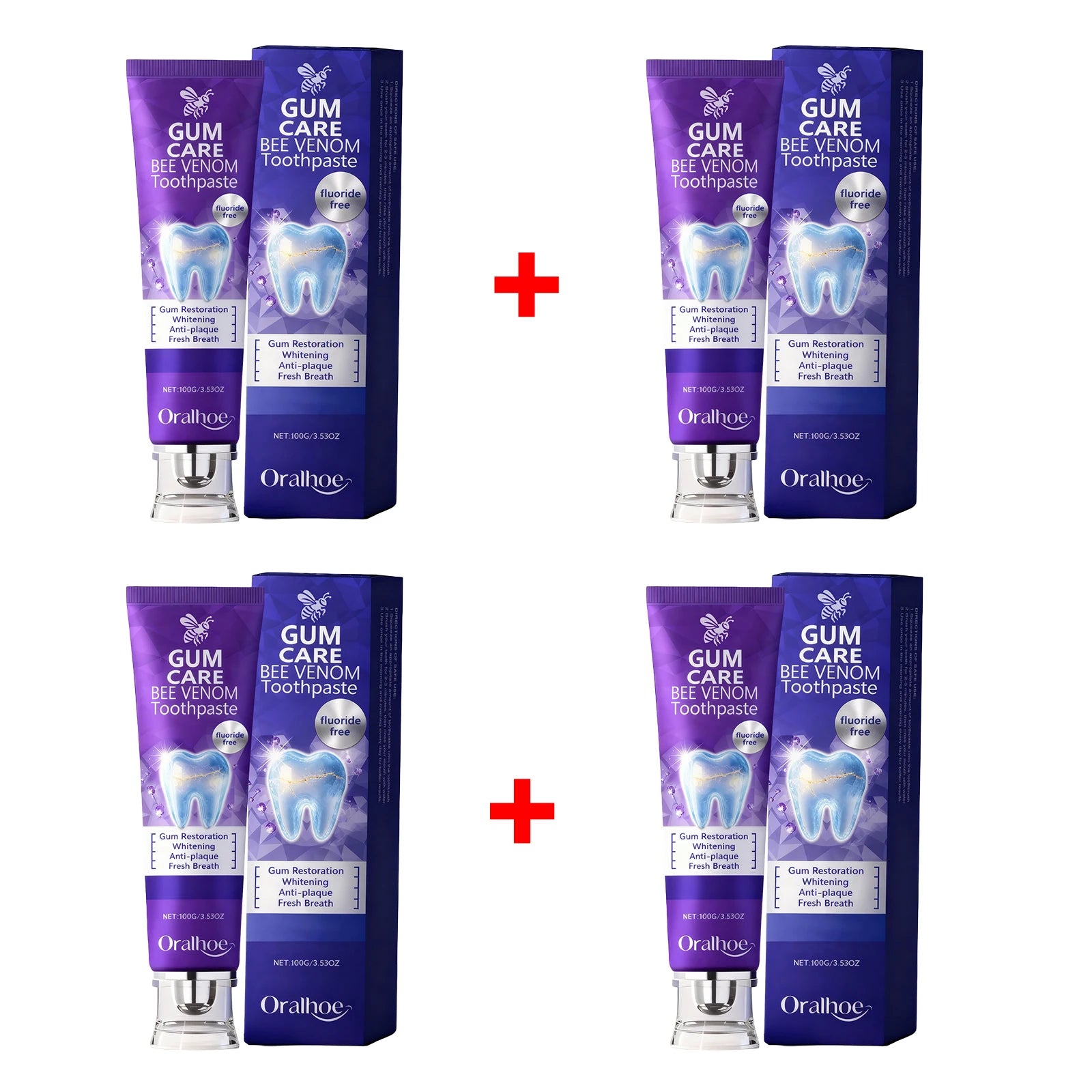 Bee Venom Gum Care Toothpaste for Teeth Whitening and Enamel Repair - 14