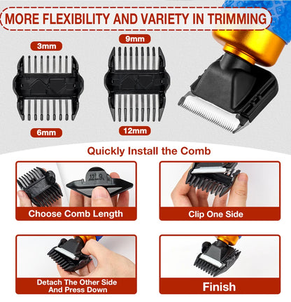 200W Professional Carpet Tufting Shears & Trimmer with Shearing Guide