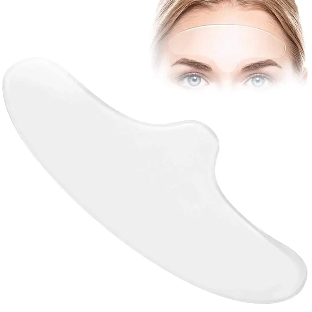 Reusable Silicone Anti-Wrinkle Face & Forehead Patches for Smooth Skin - 11