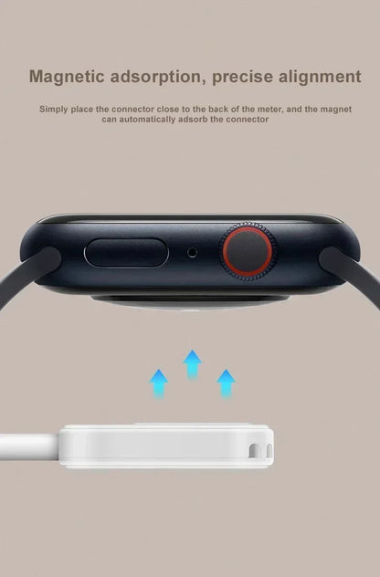 Magnetic Wireless Fast Charger for Apple Watch Series 1-9 & Ultra