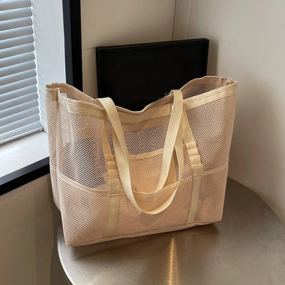 Luxury Hollow Mesh Tote