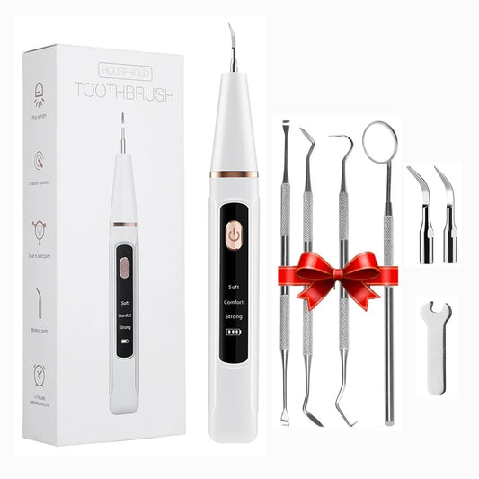 Ultrasonic Electric Teeth Cleaner & Tartar Remover for Professional Oral Care