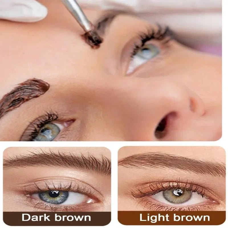 Professional Semi-Permanent Eyebrow & Eyelash Tinting Kit - 9