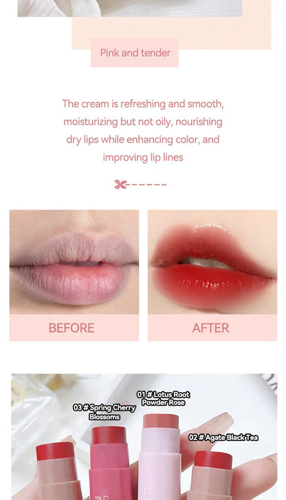 3-Piece Tinted Moisturizing Lip Balm Set – Hydrating & Anti-Chapping Care