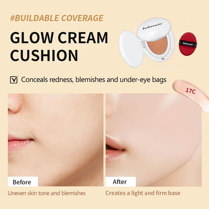 Semi-Matte Cushion Foundation - Full Coverage CC Cream