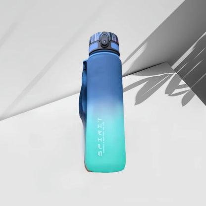Motivational Sports Water Bottle - Leak-Proof BPA-Free Gym Jug 500-1000ml