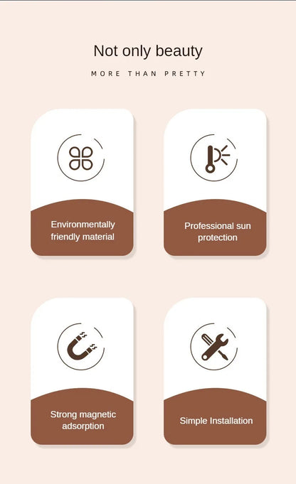 Magnetic Car Window Sunshade for Baby UV Protection