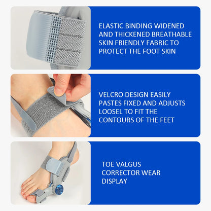 Adjustable Bunion Corrector & Big Toe Straightener for Pain Relief