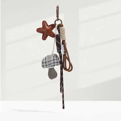 Luxury Baseball Letter Bag Charm