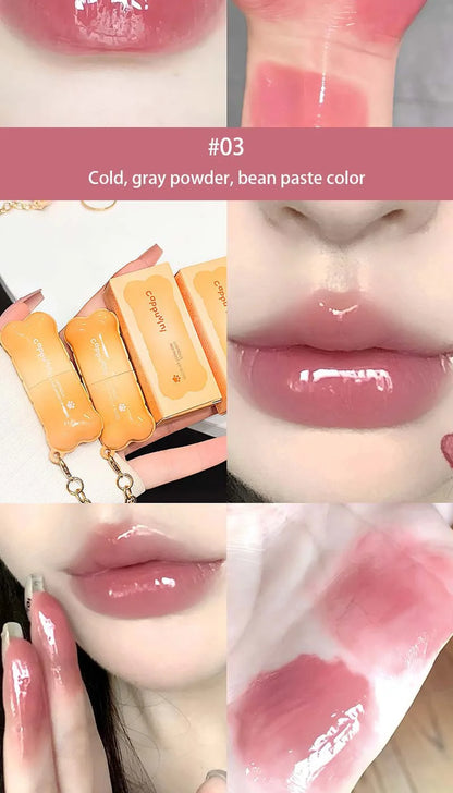 PINKCOCO Mirror Lip Glaze - Shiny Long-Lasting Hydrating Lip Gloss