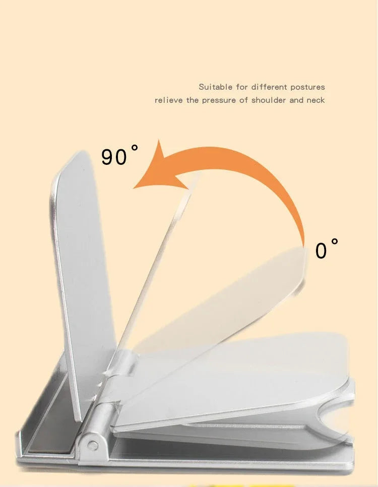 Adjustable Foldable Desktop Phone & Tablet Stand for iPhone, iPad & Samsung - 10