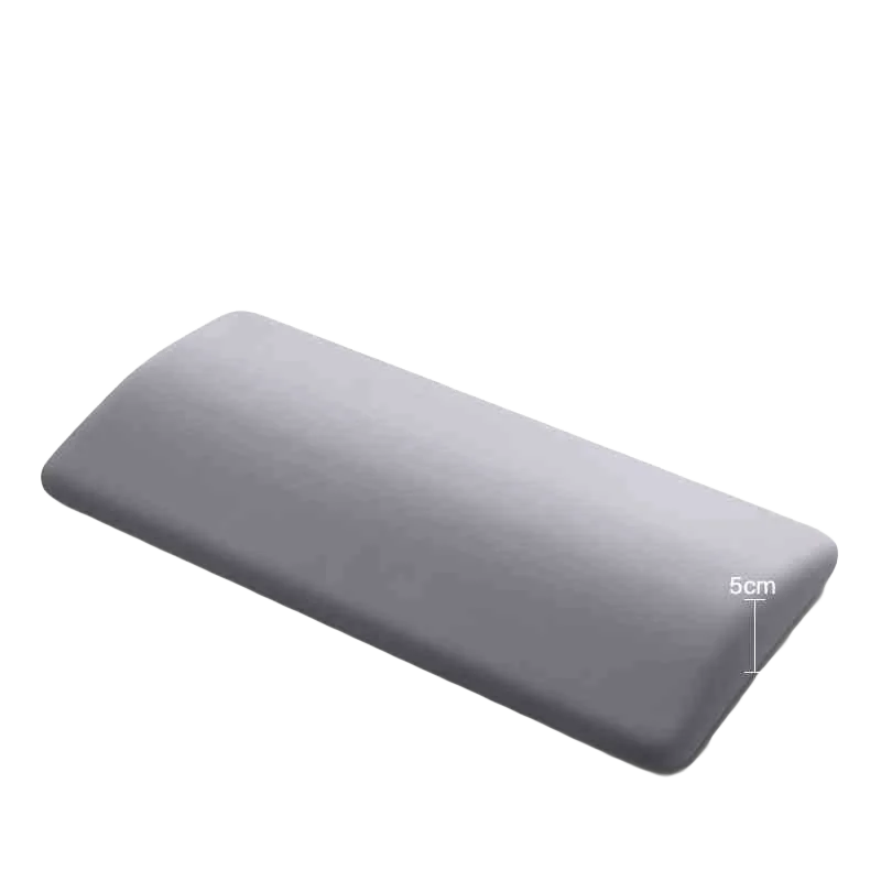 Memory Foam Lumbar Support Pillow for Bed - Lower Back Pain Relief Cushion