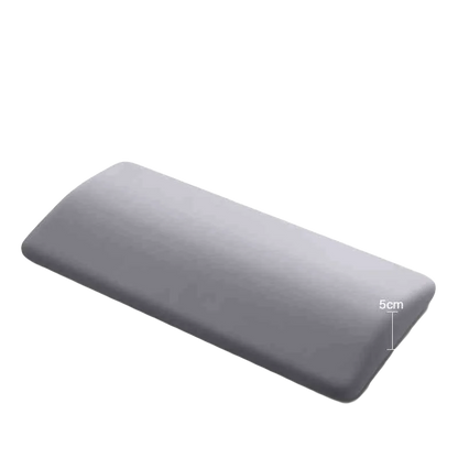 Memory Foam Lumbar Support Pillow for Bed - Lower Back Pain Relief Cushion