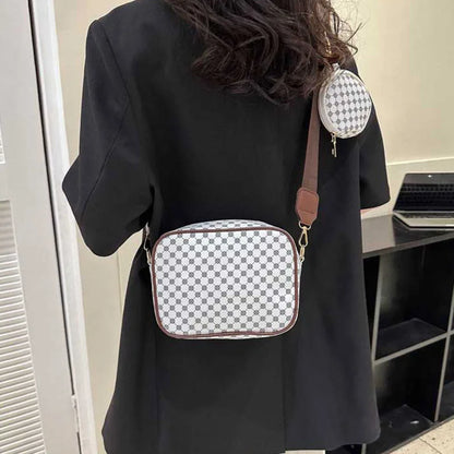 Trendy Plaid Crossbody