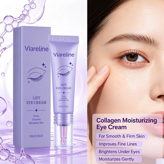 Firming Collagen Eye Cream for Dark Circles & Fine Lines - Anti-Aging Hydrating Care