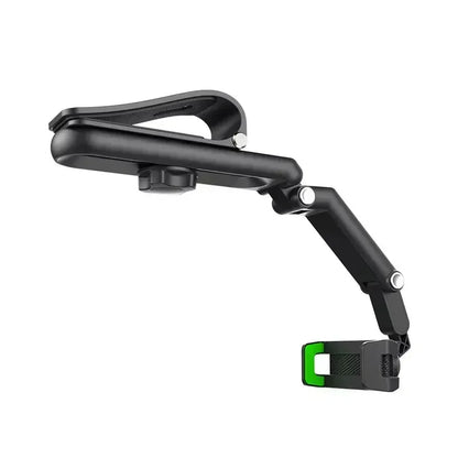 360° Rotating Car Sun Visor Phone Holder - Universal Hands-Free Mount