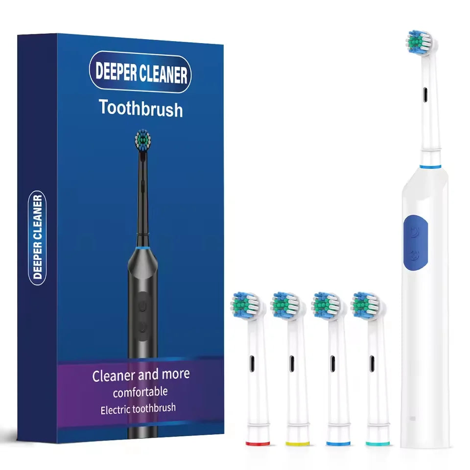 Rechargeable Rotating Electric Toothbrush with 5 Cleaning Modes - 21