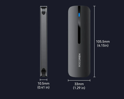 M.2 NVMe SSD Enclosure Adapter - 10Gbps USB-C External Case for 4TB Drives