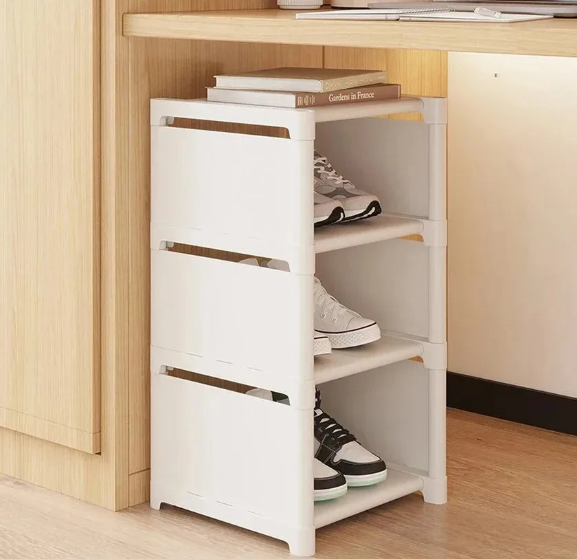 Stackable Narrow Shoe Storage Rack Organizer - 5
