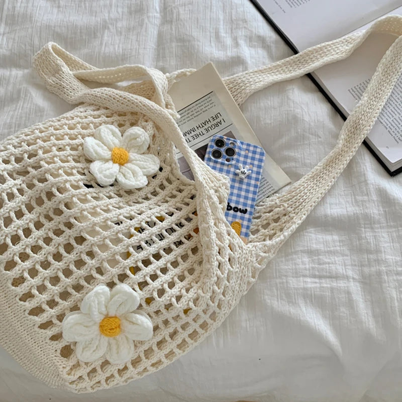 Luxury Knitted Beach Tote