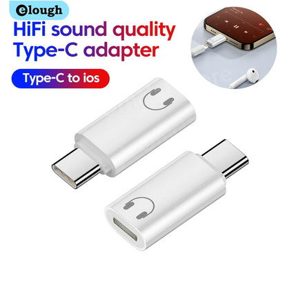 Lightning to USB-C Audio Adapter for iPhone 15 & 16 – Wired Earphone Converter