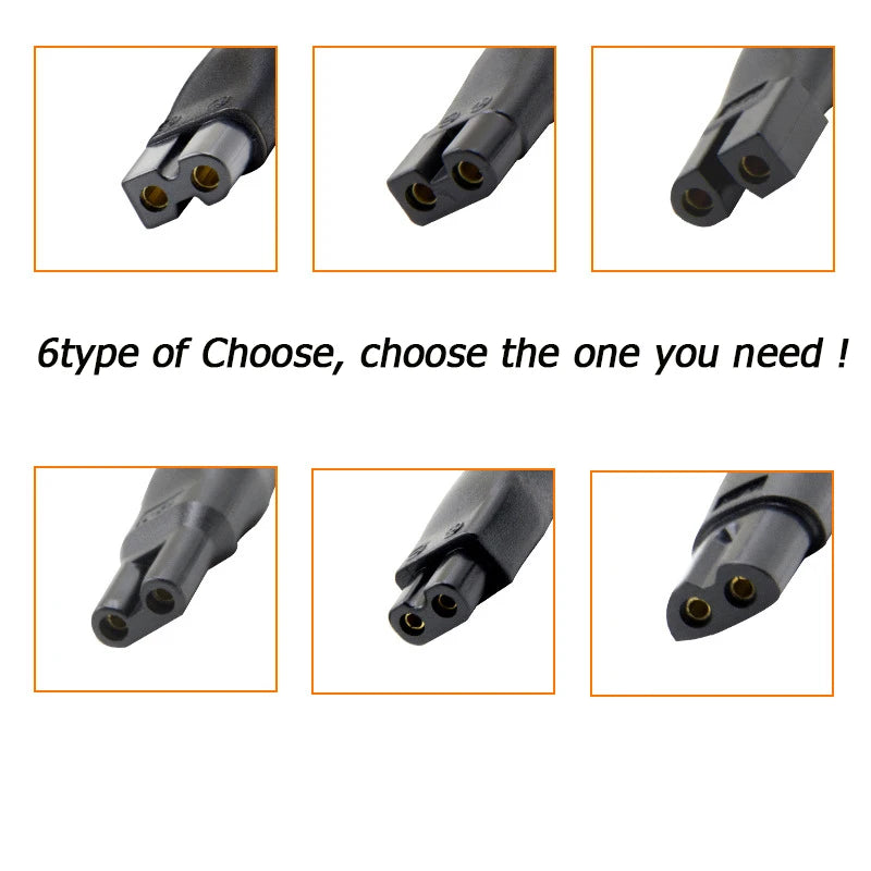 8-in-1 Universal Clipper Shaver Charger Cord & USB Adapter Set