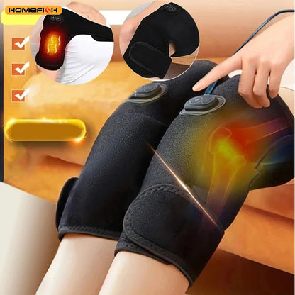Heated Shoulder & Knee Massage Brace - Graphene Pain Relief