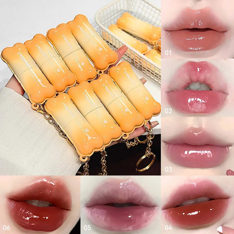 PINKCOCO Mirror Lip Glaze - Shiny Long-Lasting Hydrating Lip Gloss - 1