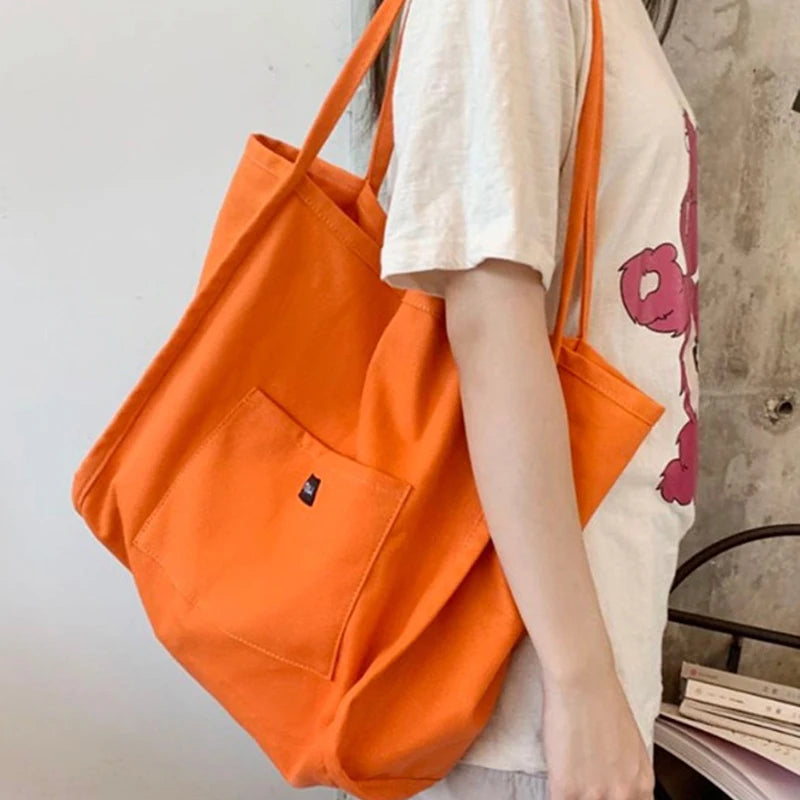 Luxury Korean Canvas Tote
