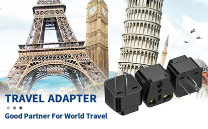 3-Pack Australian Travel Plug Adapter – Universal International Power Converter