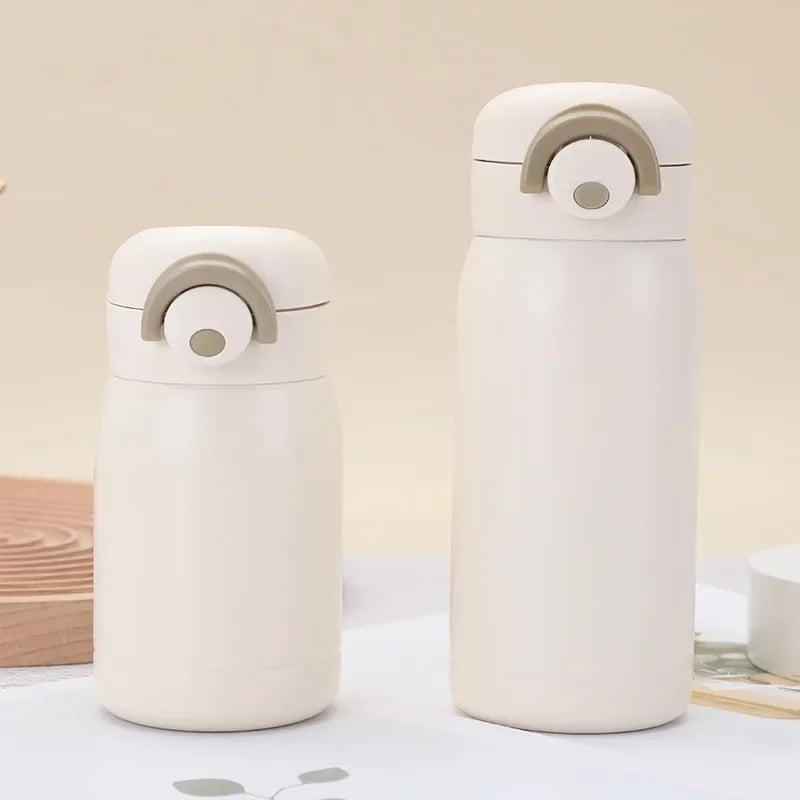 Mini Stainless Steel Vacuum Insulated Travel Mug - Portable Coffee Flask
