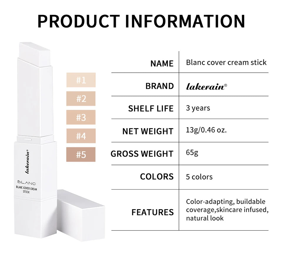 Color Changing Foundation Stick - Shade Adapting Makeup Base - 18