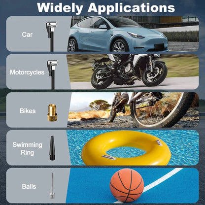 150PSI Portable Tire Inflator & Air Pump