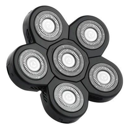 5-Head Rotary Shaver Replacement Blade - Washable Razor Accessory