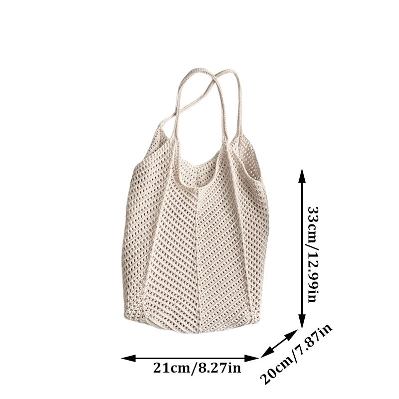 Luxury Woven Straw Beach Tote